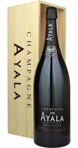 Ayala Brut Majeur NV Champagne Jeroboam (3 litre) in Wood Box
