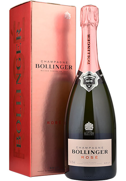 Bollinger Rose NV Champagne 75cl in Branded Box