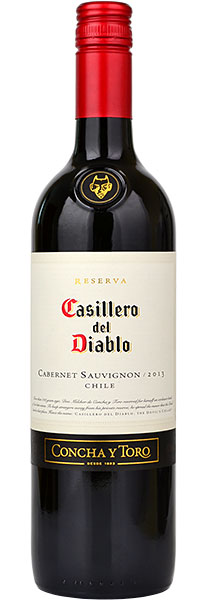 Casillero del Diablo Cabernet Sauvignon (Concha y Toro) 2016/2017 75cl