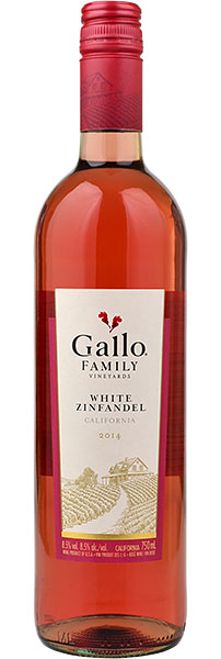 Gallo Family Vineyards White Zinfandel (Blush) 2017 75cl