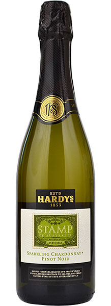 Hardys Stamps Chardonnay Pinot Noir Sparkling NV 75cl