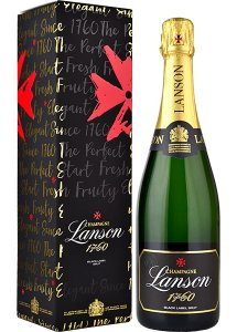 Lanson Black Label Brut NV Champagne 75cl in Branded Box