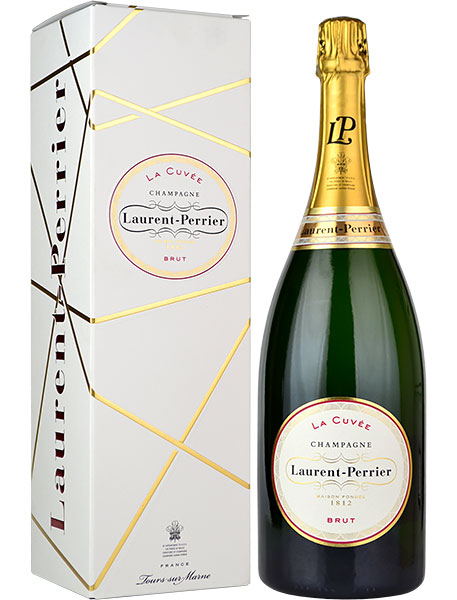 Laurent Perrier La Cuvee Brut NV Champagne Magnum (1.5 litre) in L-P Box