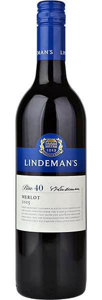 Lindemans Bin 40 Merlot 2017 75cl