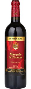 Marques de Caceres Crianza Rioja 2012 75cl