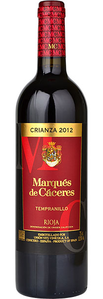Marques de Caceres Crianza Rioja 2012 75cl