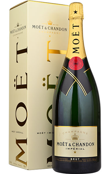 Moet & Chandon Brut NV Champagne Magnum (1.5 litre) in Moet Box