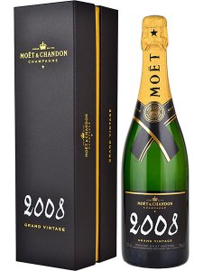 Moet & Chandon Grand Vintage Brut 2008/2009 Champagne 75cl in Moet Box