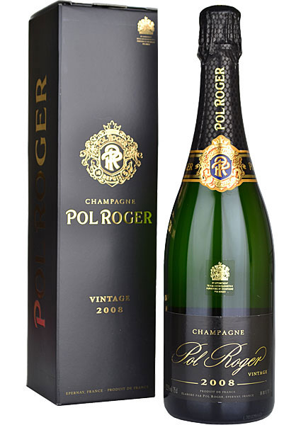Pol Roger Brut Vintage 2008 Champagne 75cl in Branded Box
