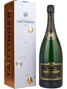 Taittinger Brut Millesime Vintage 2012 Champagne Magnum (1.5 litre) in Branded Box