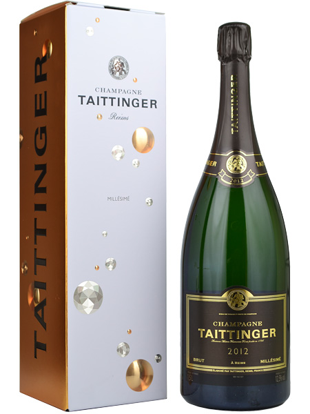 Taittinger Brut Millesime Vintage 2012 Champagne Magnum (1.5 litre) in Branded Box