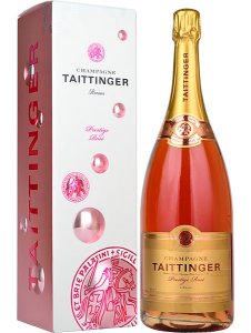 Taittinger Brut Prestige Rose NV Magnum (1.5 litre) in Taittinger Box