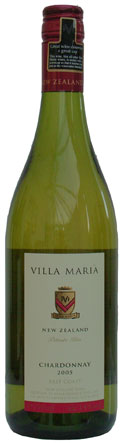 Villa Maria Private Bin Chardonnay East Coast 2005 6 x 75cl