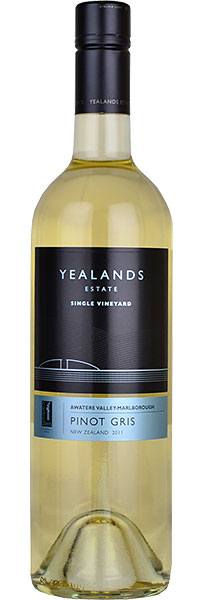 Yealands Estate Black Label Pinot Gris 2017 75cl
